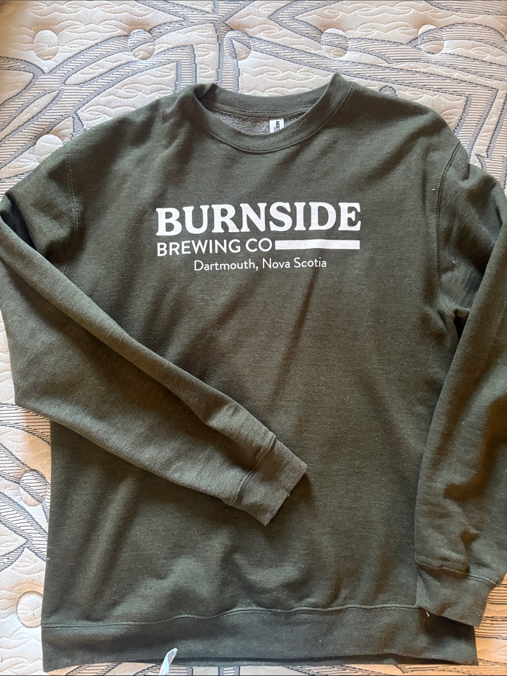 Burnside Brewing Co. Dartmouth, Nova Scotia crewneck sweater